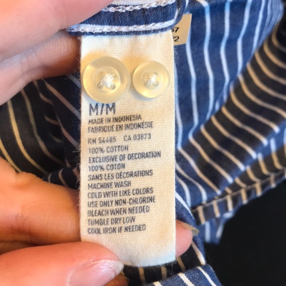 American Eagle Striped Button Down - Picture 6 of 6